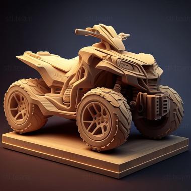 3D model Honda TRX420FA (STL)